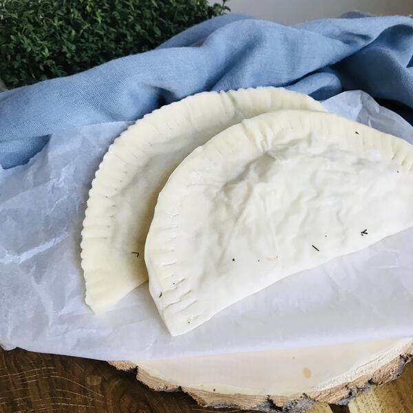 Чебуреки с сыром и зеленью